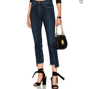 Citizens Of Humanity Dark Blue Ankle Jeans